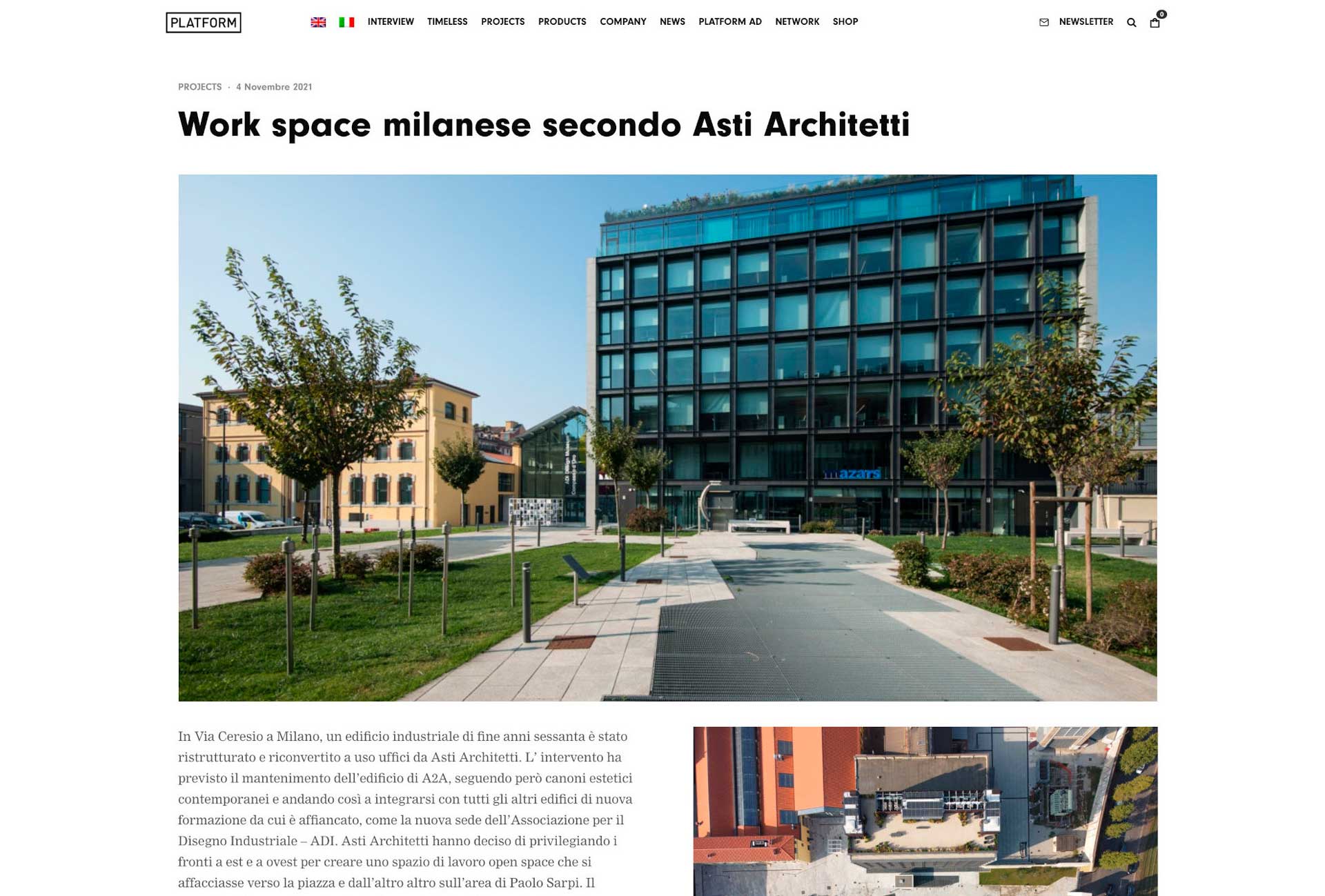 Ceresio 7 platformarchitecture Asti Architetti Press