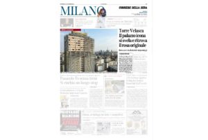 Anteprima Corriere Milano Cover Torre Velasca Asti Architetti